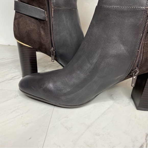 New! Bandolino Bilya Brown Heeled Tall Boot 9M - Picture 7 of 15